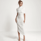 Serena Draped Midi Dress